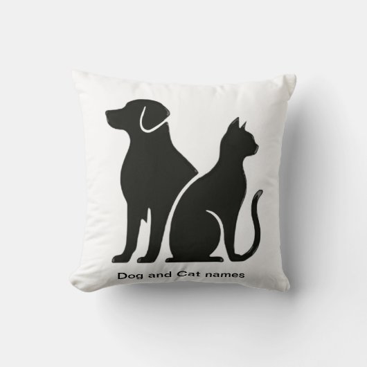 Design für Hunde und Katzen Kissen (Vorderseite)