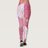 Design für japanische Stilmuster Leggings (Rückseite)