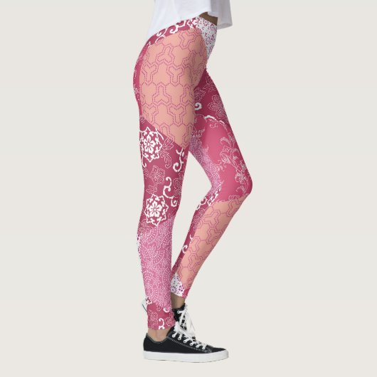 Design für japanische Stilmuster Leggings (Rechts)
