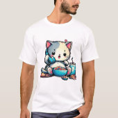 Design für Katzenjacke T-Shirt (Vorderseite)