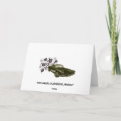 Design für klassische Automobilkunst Karte (Rückseite)