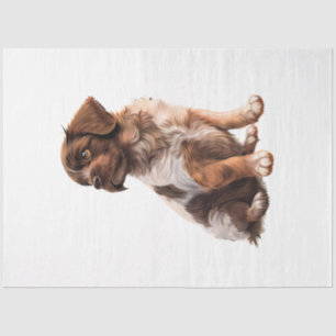 Design für kleine Hunde 25 Seidenpapier