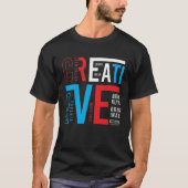 Design für kreative urbane Wear Grafik-T - Shirt (Vorderseite)