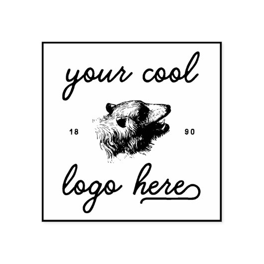 Design für kundenspezifische Firmenlogos im Intern Gummistempel (Prägung)