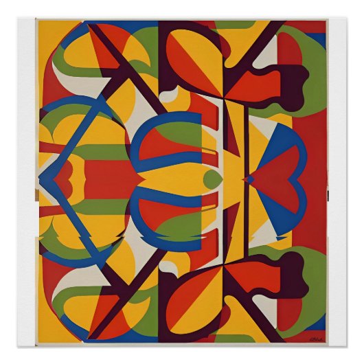 Design für langsames Entriegeln Poster (Vorderseite)