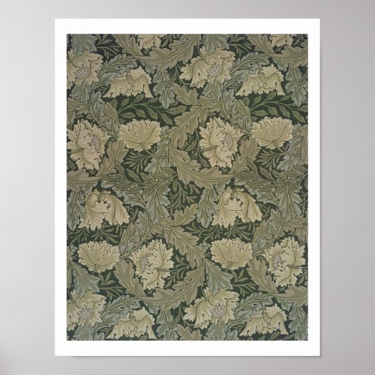 Design für "Lea"-Tapete, 1885 Poster (Vorne)