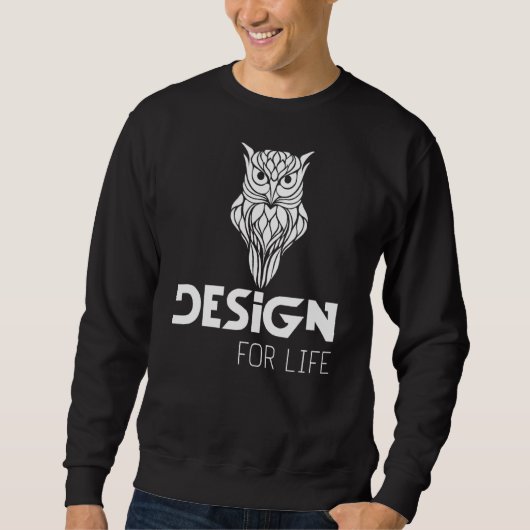 Design für lebenswerte Stimmung 1 Sweatshirt (Vorderseite)