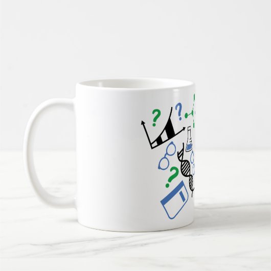 Design für maßgeschneiderte Lehrkräfte Kaffeetasse (Links)