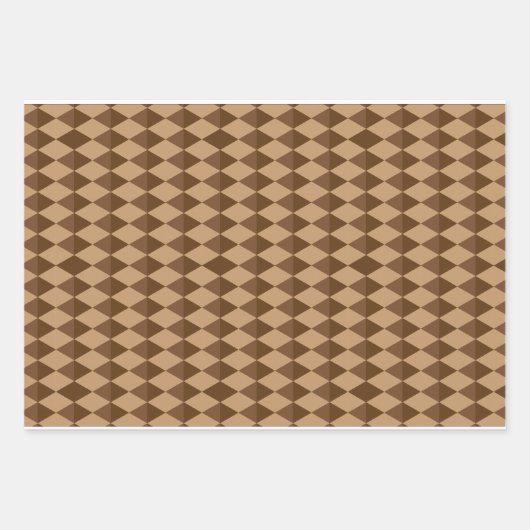 Design für mehrfarbiges Muster Geschenkpapier Set (Vorderseite 3)