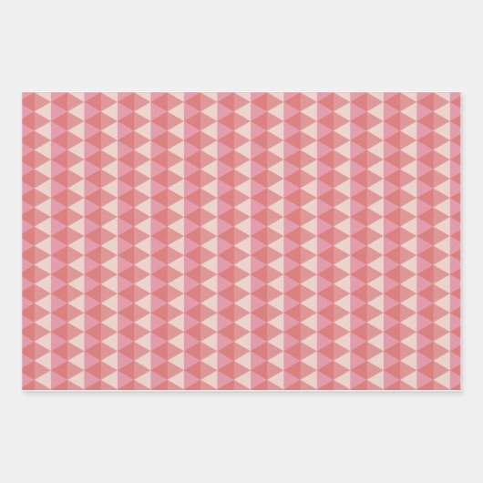 Design für mehrfarbiges Muster Geschenkpapier Set (Vorderseite 2)