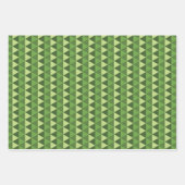 Design für mehrfarbiges Muster Geschenkpapier Set (Vorderseite)