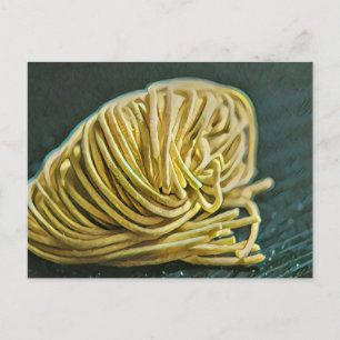 Design für Nudelliebhaber Postkarte