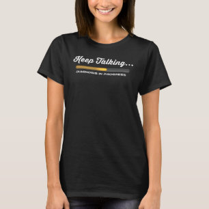 Design für Psychologen, Behalt der Diagnose T-Shirt