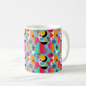 Design für Retromuster Kaffeetasse (VorderseiteRechts)