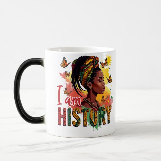 Design für Schwarze Historie und Tasse (Links)