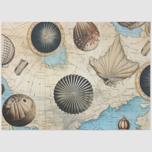 Design für Shabby Chic-Automobilserien 10 Seidenpapier (Vorderseite)