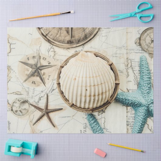 Design für Shabby Chic-Baureihen 11 Seidenpapier (Basteln)