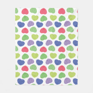 Design für Spaß und Trendy Poppit Pop-it-Herz Fleecedecke