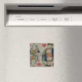 Design für Spielkarten, c.1810 Magnet (In Situ (Geschirrspüler))