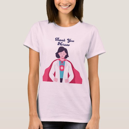 Design für trendy Nurse Apprecision T-Shirt (Vorderseite)