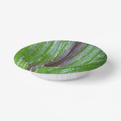 Design für türkisblaues Leaf - 7 Zoll Pappteller (Gewinkelt)