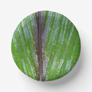 Design für türkisblaues Leaf - 7 Zoll Pappteller
