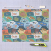 Design für Unterwasser-Kreaturen Seidenpapier (Handwerk)