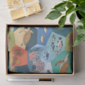 Design für Unterwasser-Kreaturen Seidenpapier (Geschenk)