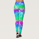 Design für Wasserfarben - All-Over-Print Leggings (Rückseite)