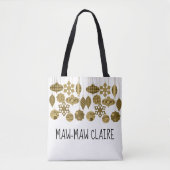 Design für Weihnachtsschmuck Tasche (Vorderseite)