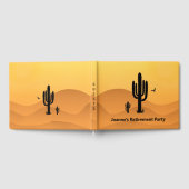 Design Gästebuch der Desert Cactus (Voll)