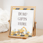 Design-Geschenk Drop-Off-Station-Zeichen Poster