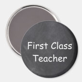 Design-Geschenk für Chalkboard-Lehrer der ersten K Magnet (Vorderseite/Rückseite)