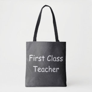 Design-Geschenk für Chalkboard-Lehrer der ersten K Tasche