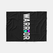 Design-Geschenk für den Sensibilisierungsdienst fü Fleecedecke (Vorderseite (Horizontal))