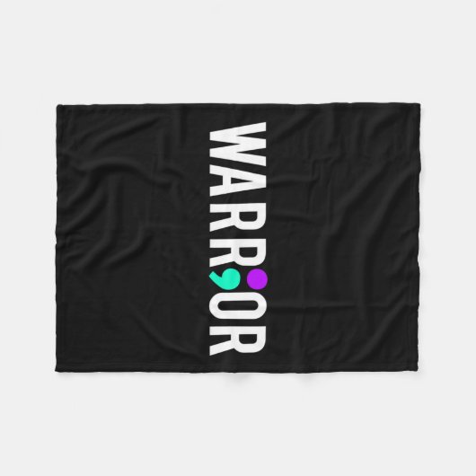 Design-Geschenk für den Sensibilisierungsdienst fü Fleecedecke (Vorderseite (Horizontal))