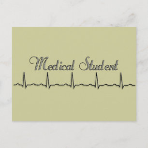 Design-Geschenke für Mediziner Postkarte