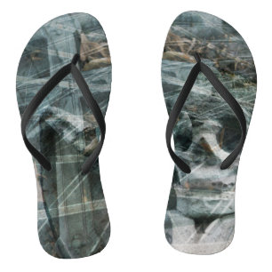 Design Gothic Badesandalen