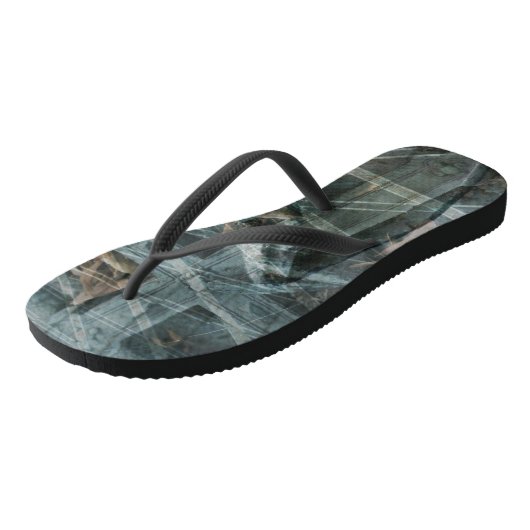 Design Gothic Badesandalen (Schrägansicht)