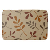 Design großer Herbstlaub Badematte (Vorderseite)