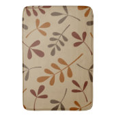 Design großer Herbstlaub Badematte (Vorderseite Vertikal)