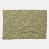 Design Grün und Gold Art Deco Muster Geschirrtuch (Horizontal)