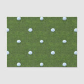 Design-grünes Gras-Muster-Papier für Golf-Ball Seidenpapier (Vorderseite)