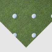 Design-grünes Gras-Muster-Papier für Golf-Ball Seidenpapier (Ausschnitt)