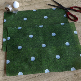 Design-grünes Gras-Muster-Papier für Golf-Ball Seidenpapier