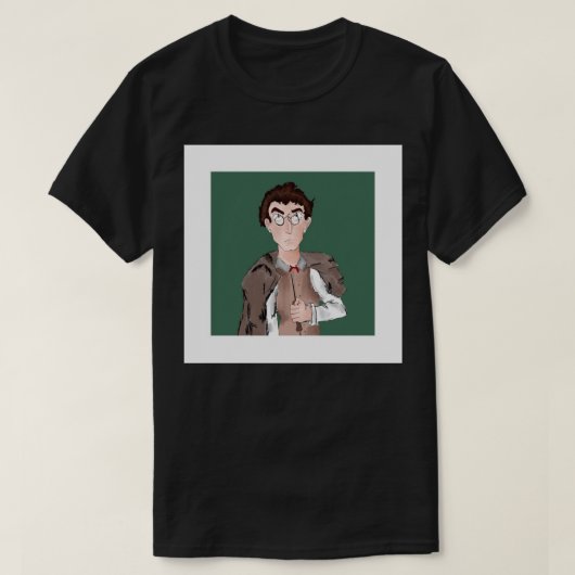 Design - Gustav Mahler Button T-Shirt (Design vorne)