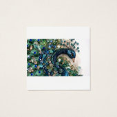 Design. Hand embroidery with precious stones.  (Rückseite)