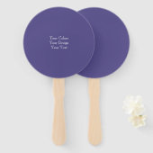 Design hinzufügen - Eigene Gestaltung Fächer (Vorne und Hinten)