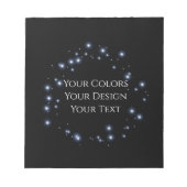 Design hinzufügen - Eigene Gestaltung Notizblock (Vorderseite)