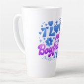 Design - Ich liebe meinen Freund Milchtasse (Linke Ecke)